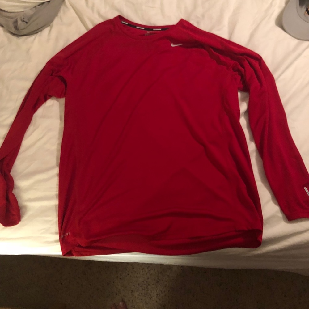 Nike running long sleeve shirt